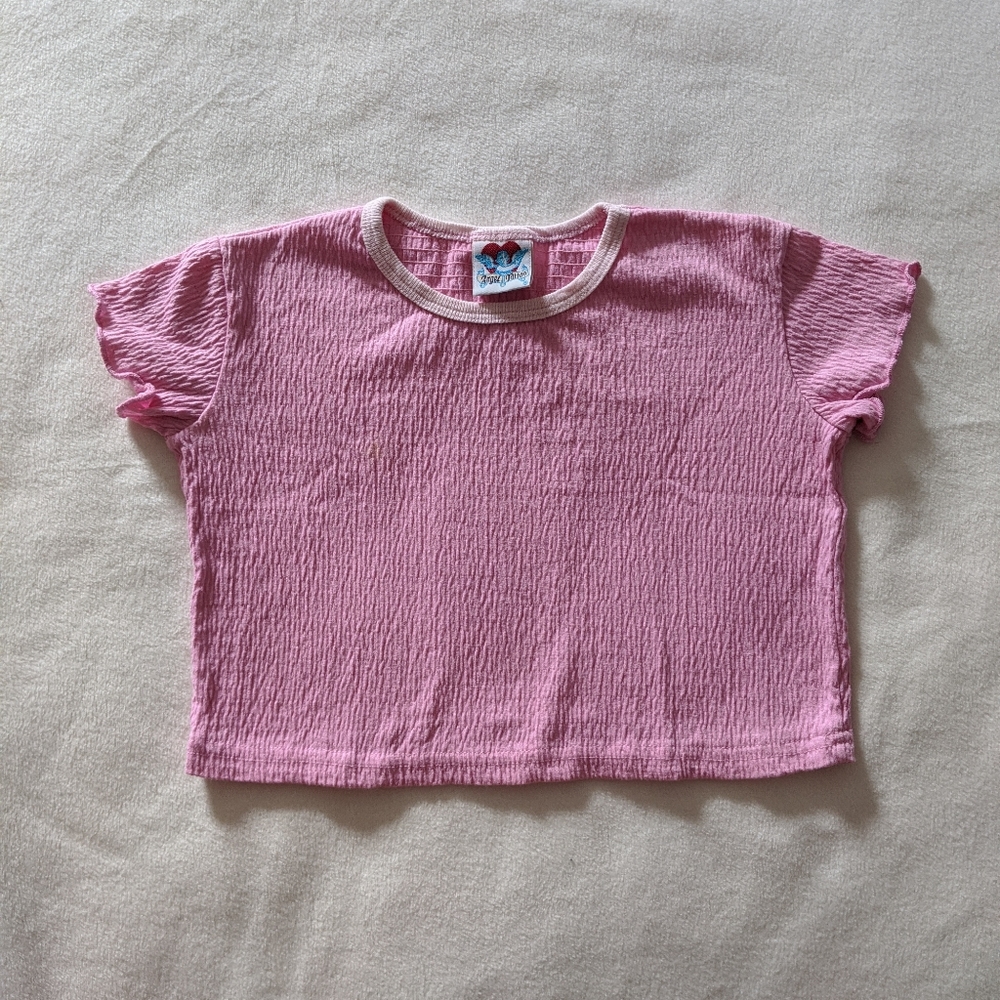 Vintage Y2K Smocked Tee